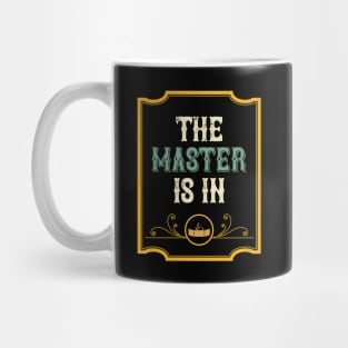 The Master Is in Vintage Tabletop RPG Mug